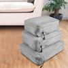 3 PCS Compression Packing Cubes Travel Accessories Travel Packing Organizers Suitcase Organizer Bags for Clothing Shoes