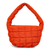 Custom Small Puffer Tote Bag for Women Quilted Puffy Handbag