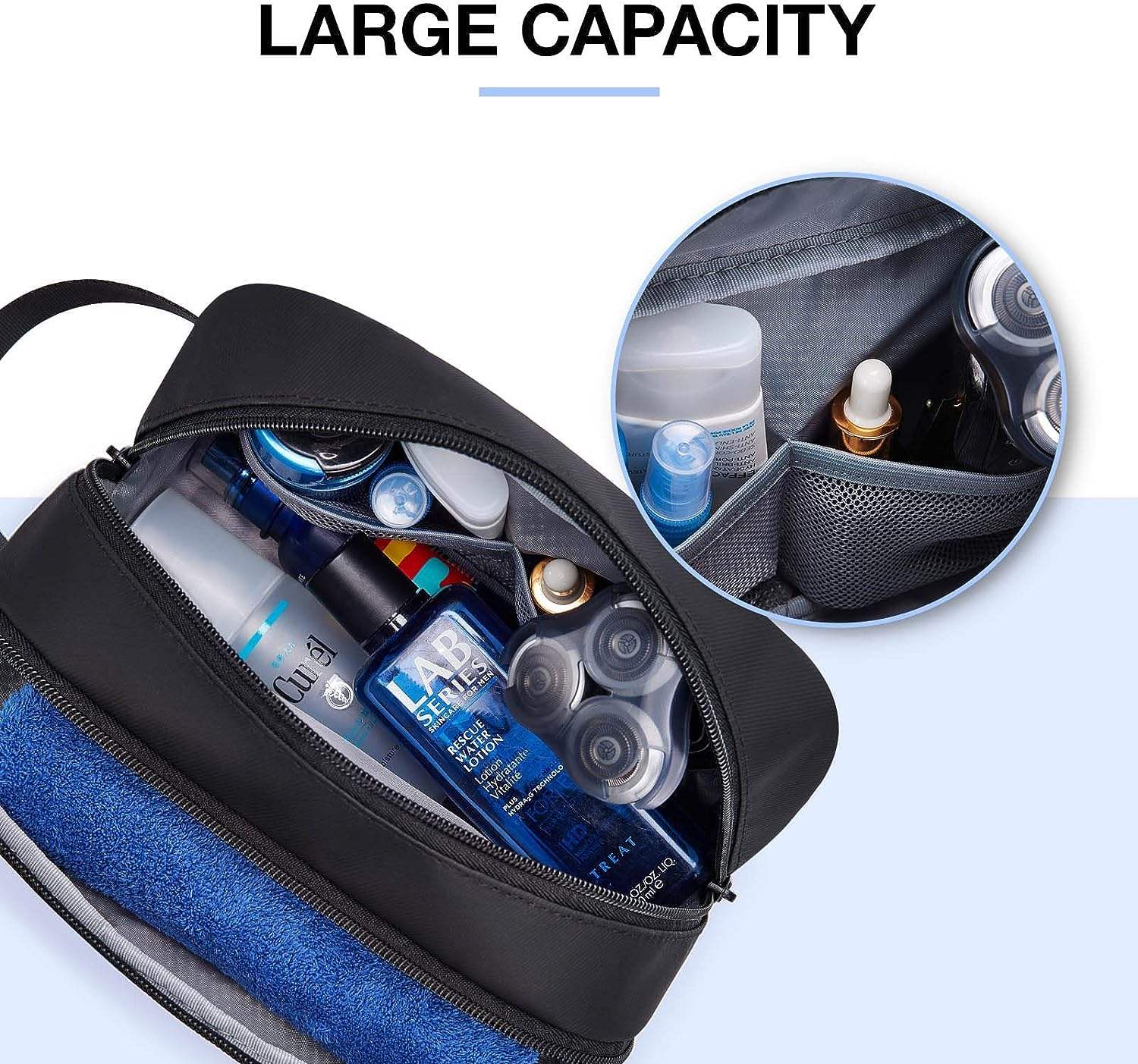 Travel Toiletry Bag for Men Product Details