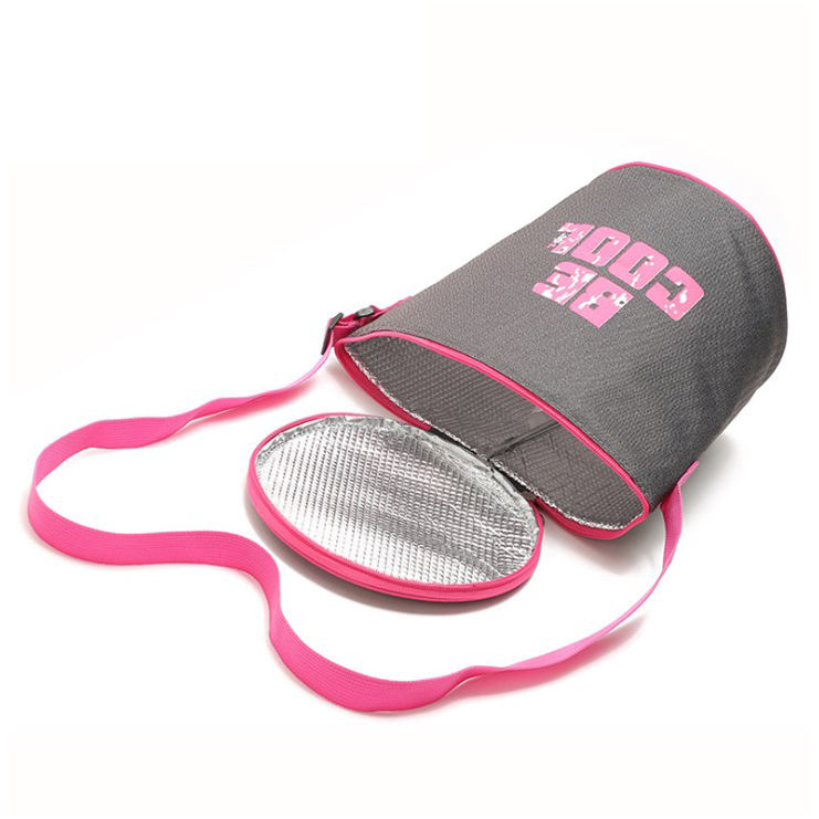 600D Polyester Insulated Round Cooler Bag Product Details