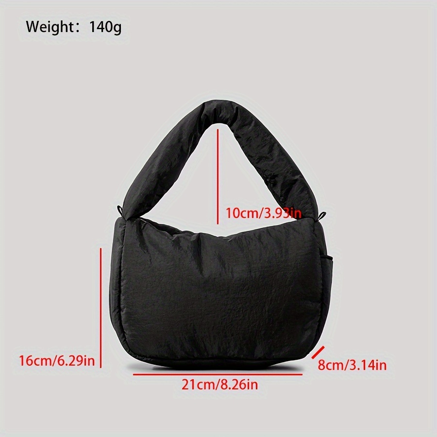 Lightweight Mini Puffy Crossbody Bag Product Details