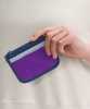 GRS PU Slim Wallet Card Holder Leather Custom LOGO Minimalist Ladies RFID Card Holder