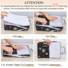 4PCS Expandable Compression Packing Cubes Lightweight Travel Cubes for Organizing Suitcases And Luggage