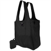 Custom Folding Tote Bag Environmental Supermarket Handbag Portable Advertising Polyester Folding Grocery Shopping Bag
