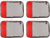 4 Set Travel Packing Organizers Compression Packing Cube Set for Carryon Luggage
