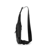Outdoor Travel Small Crossbody Sling Backpack Men Fashion Chest Bag Waterproof Shoulder Bag with Headphone Hole