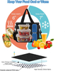 Insulated Cooling Bag Portable Tote Lunch Bag for Picnic Leakproof Collapsible Cooler Bags