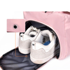 Waterproof Custom Logo Gym Bag Sports Duffle Bag Gym with Shoe Compartment