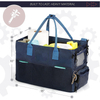 Factory Customized New Hotel Cleaning Staff To Organize Storage Bags Large Capacity Blue Hand-Held Cleaning Kit