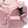 Pink Duffle Bag Wholesale Weekender Overnight Bag for Women Gym Bags with Shoe Compartment Sports