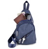 Portable Fashion Boys Sling Cross Body Pack Unisex Chest Bag Men\'s Crossbody Bag Single Shoulder
