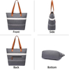 Travel shopping portable wholesale waterproof custom logo large capacity insulated fashion lunch cooler bag for women men