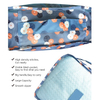 Custom Printing 7 Pack Girls Travel Shoe Cloth Organizer Storage Luggage Portable Cosmetic Packing Cubes Set