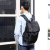 Foldable Multipurpose Nylon Black Rucksack Bag Back Pack Leisure Waterproof Casual Backpack for Boys