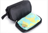 Water-resistant Nylon Travel Shaving Dopp Kit Men Business Dry Wet Separation Toiletry Case Cosmetic Bag