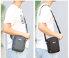 Sport Leisure Messenger Crossbody Phone Bag Custom Logo Polyester Small Sling Shoulder Bag for Men