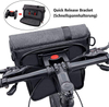 Detachable Man Bike Handlebar Bag Outdoor Front Bicycle mes Bag Sling Bag Bicycle With Quick Release Bracket And Shoulder Strap