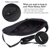 Designers Anti-Theft RFID Waist Bag Fanny Pack Light Weight Hip Bum Bag Waterproof Waist Belt Bag For Travel