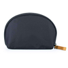 Half Moon Shell Shape Nylon Small Makeup Bags Custom Logo Travel Mini Luxury Cosmetics Bag Make Up For Purse