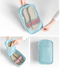 Travel 7 Pcs Set Luggage Packing Organizers with Shoe Bag And Toiletry Bag Colorful Packing Cube Organizer