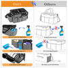 Multi-function Housekeeper Wearable Cleaning Supply Caddy Bag With Shoulder Strap And Waist Belt