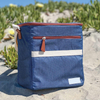 12-Can Insulated Soft Cooler with Removable Liner Reusable Food Beverage Picnics Beach Cooler Bag