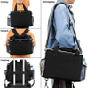Weekend Pet Travel Set carrier bag pet dog travel bag Airline Approved Tote Organizer travel pet bag with Multi-Function Pockets