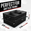 Collapsible Drive Auto Car Trunk Organizer Box Foldable Truck Organizer Box