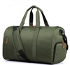 Men\'s custom waterproof travel garment duffel gym bag with shoe compartment