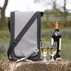 Tote Wine Carrier Bag with Cooler Compartment