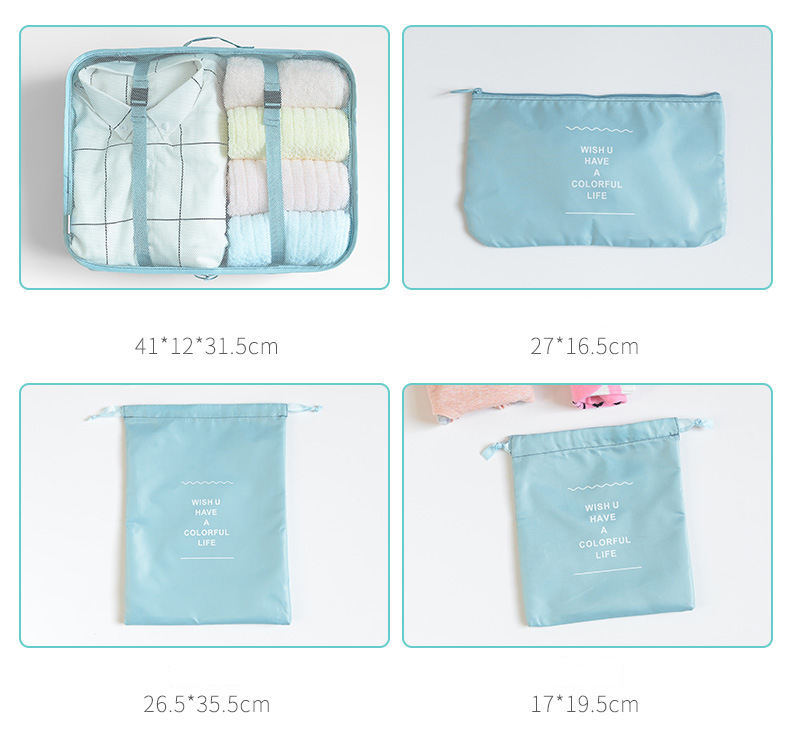 High Quality 8 Pack Packing Cubes Product Details