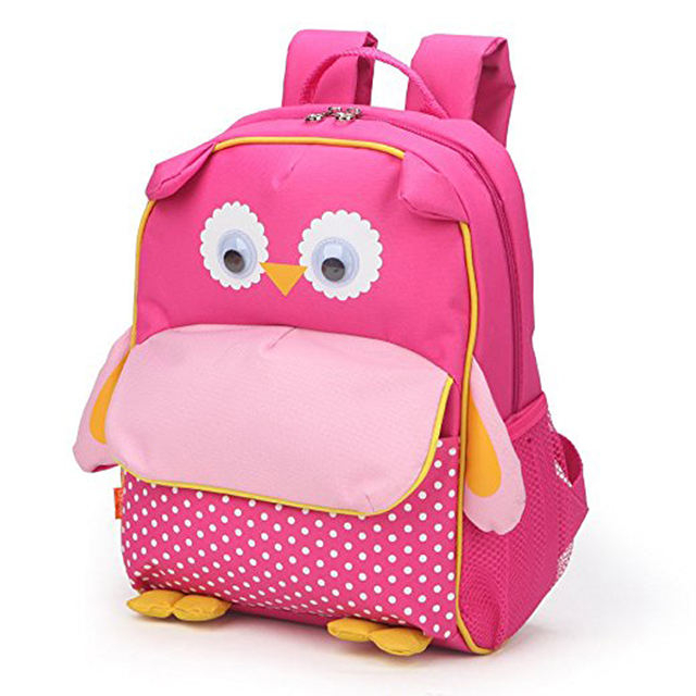 Name Brand Cute Baby School Bag Children's Backpack Lovely Cartoon Animal Kids School Bags