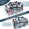Large Carry on Travel Sport Bag Gym Bag Custom with Wet Pocket, Sublimation Duffle Bag with Shoe Compartment