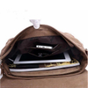 High quality vintage canvas messenger bag laptop men shoulder bag canvas