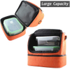 Wholesale Double Deck School Boys Girls Insulated Cooler Bag Fashion Thermal Lunch Bag