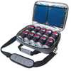 Portable 6-pack Bottle Cooler Beer Bottle Carrier Tote Bag Reusable Insulated Lunch Cooler Bag Fits 10 Drink Cans