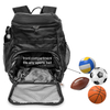 Large Capacity Customized Basketball Backpack Waterproof Sport Bag With Ball Shoes Compartment