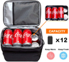 Custom Waterproof Wine Beer Water Bottle Can Holder Girls Lunch Bags Insulated Ice Cooler Box Bag Thermal