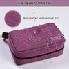Travel Cosmetic Bag Makeup Organizer Case Men Eco Friendly RPET Travel Size Toiletry Bag with Hanging Hook
