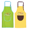 Adjustable Children Chef Aprons with Pockets for Kid-Boys Girls Painting Baking Cooking Crafts School Event Art Activity