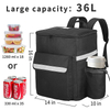 Insulated Cooler Fast Food Bike Delivery Bag Custom Bicycle Backpack Delivery Carry Bag For Food Thermal Bag