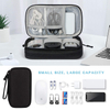 Portable Tech Custom Digital Travel Cable Organizer Portable Bag for Electronic USB Cable Holder Charge Storage Bag