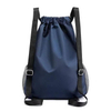 Unisex 420D Polyester Casual Daily Waterproof Drawstring Backpack Bag with inside Zipper Pocket