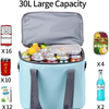 Large Capacity Portable Oxford Fabric Thermal Preservation Insulation Bag Cooler Bags For Picnic Lunch Food With Handle