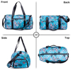 Wholesale Full Printed Women Over Night Weekender Gym Bags Sublimation Duffle Bags Blank Overnight Duffel Bag Travel