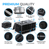 Wholesale High Quality Waterproof Food Delivery Cooler Bag Insulated Car Storage Organizer For Food Drink