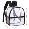 Stylish Transparent PVC Mini Back Pack Ladies Girls Daily Small Shoulder Backpack
