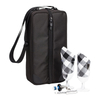 High Quality Luxury Thermal Insulated Wine Bottle Tote Cooler Bag Portable Glasses Set Carrying Bag