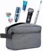 Classic Men Makeup Brush Organizer Shaving Kit Bag Customized Waterproof Toiletry Bag