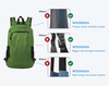 16L ultra lightweight packable water resistant travel hiking backpack daypack handy foldable camping outdoor backpack